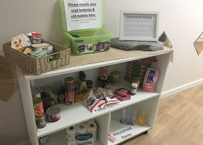 Community pantry at Forde childcare centre