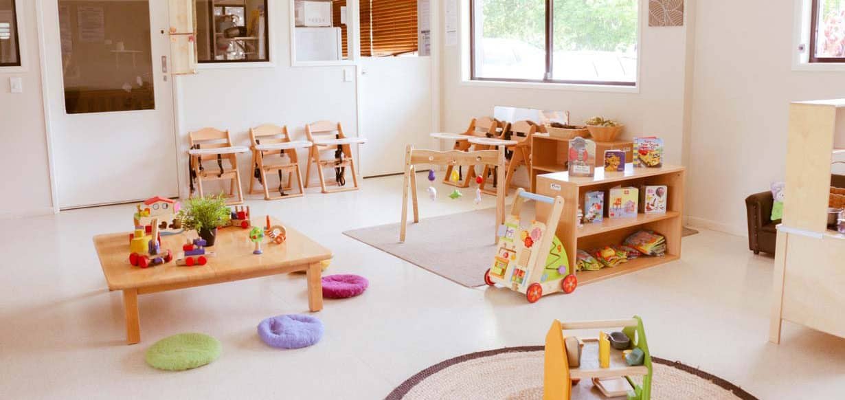 classroom and play area at Jacaranda Sunnybank