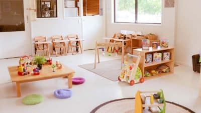 classroom and play area at Jacaranda Sunnybank