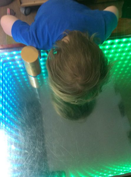 Children using infinity table @ Guardian Bentley