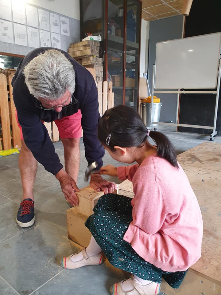 children celebrating sustainably at River Garden