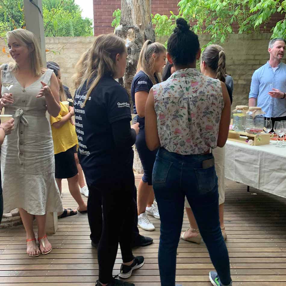 Families and Educators chatting at Elsternwick's meet and greet