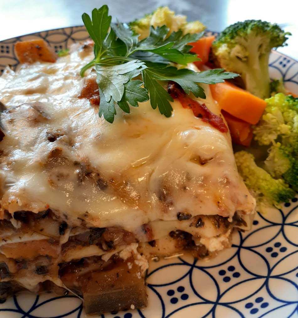 Richard's vegetarian lasagne recipe