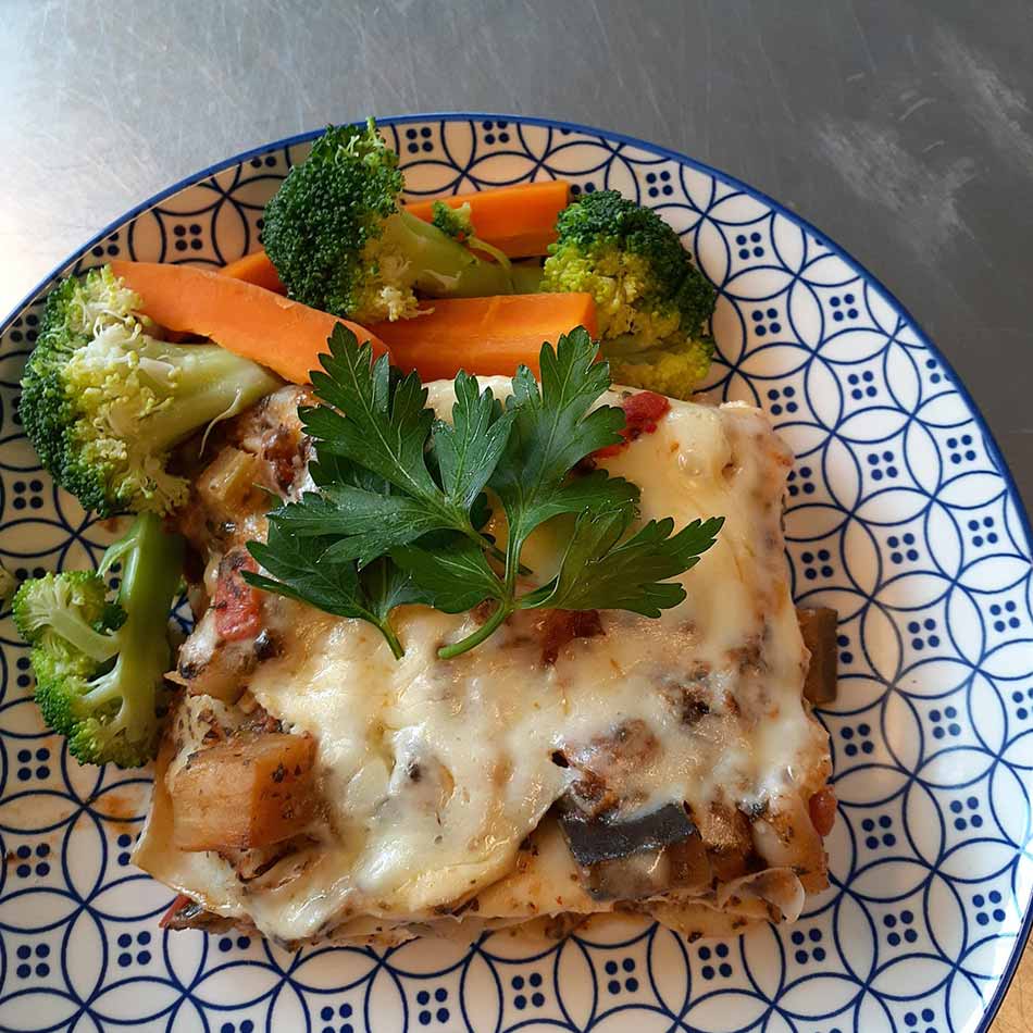 Richard's vegetarian lasagne recipe