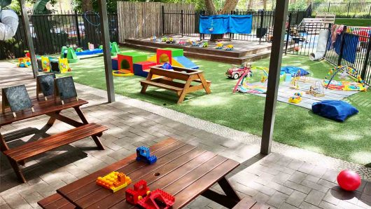 Outdoor area at Macquarie Park