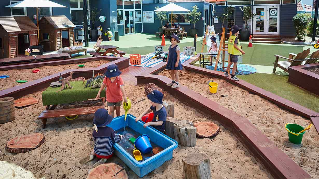 Children playing outdoor at Maroubra East