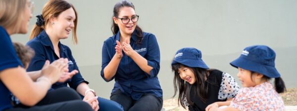 Guardian educators with children