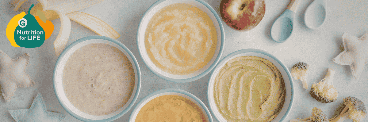Babies first foods