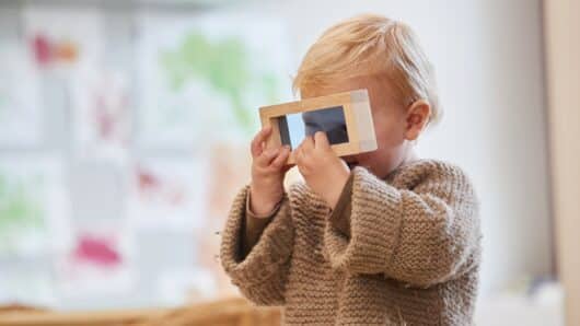 Child playing and learning at Guardian Childcare Centre