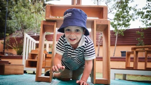Child playing at Guardian childcare centre