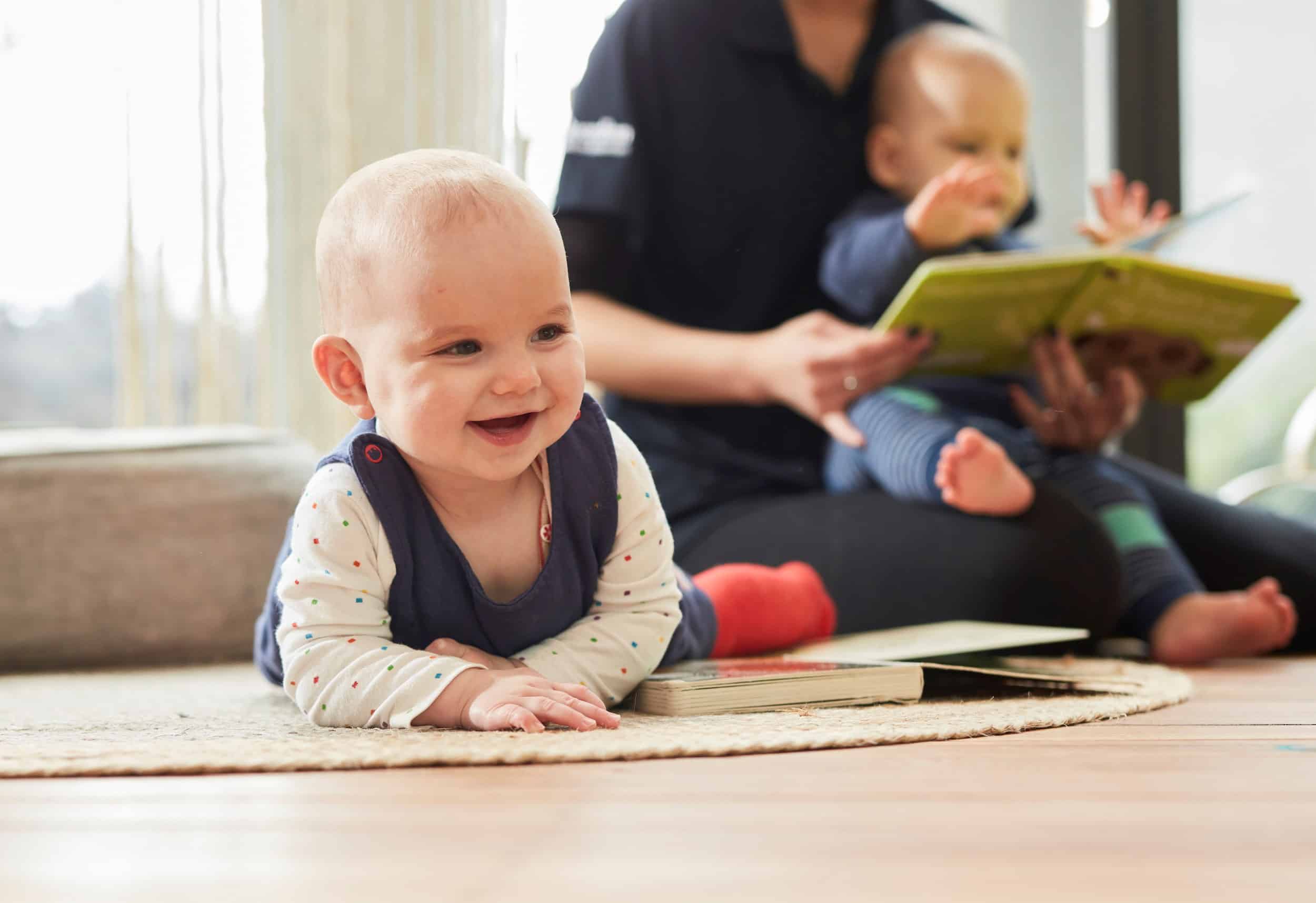 Baby in Guardian childcare centre